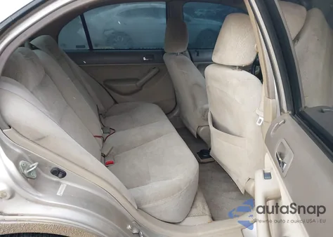 2002 Honda Civic Ex из США, поврежденный, VIN 1HGES26752L050749